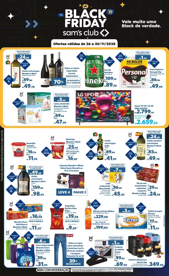 Catálogo Sam's Club em Naviraí | Descubra ofertas atraentes | 2025-11-27T00:00:00.000Z - 2025-11-30T00:00:00.000Z