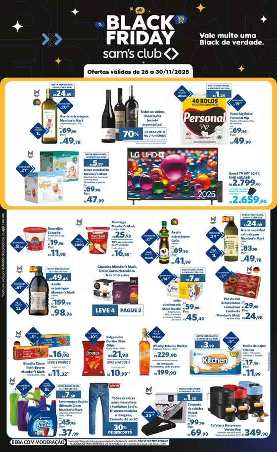 Catálogo Sam's Club em Naviraí | Melhores ofertas e descontos | 2025-11-27T00:00:00.000Z - 2025-11-30T00:00:00.000Z
