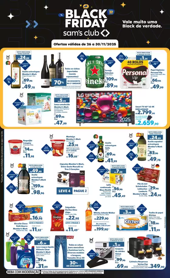 Catálogo Sam's Club em Naviraí | Promoções especiais em andamento | 2025-11-27T00:00:00.000Z - 2025-11-30T00:00:00.000Z