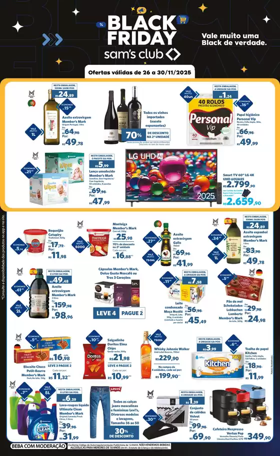 Catálogo Sam's Club em Naviraí | Ofertas exclusivas e pechinchas | 2025-11-27T00:00:00.000Z - 2025-11-30T00:00:00.000Z