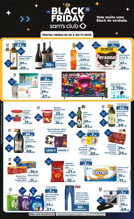 Catálogo Sam's Club em Naviraí | Nossas melhores pechinchas | 2025-11-27T00:00:00.000Z - 2025-11-30T00:00:00.000Z