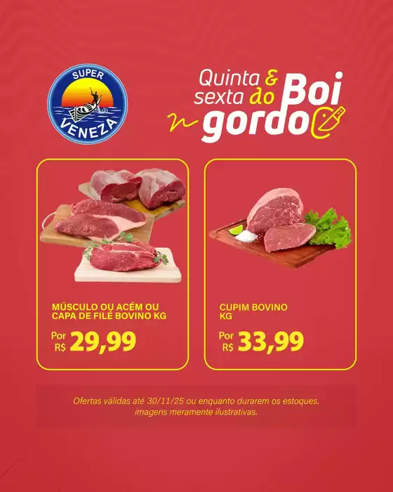 Catálogo Super Veneza em Betim | Encarte Super Veneza | 2025-11-27T00:00:00.000Z - 2025-11-30T00:00:00.000Z