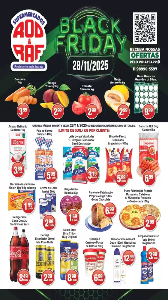 Catálogo Supermercados Rod e Raf em Betim | Black Friday  | 2025-11-27T00:00:00.000Z - 2025-11-30T00:00:00.000Z