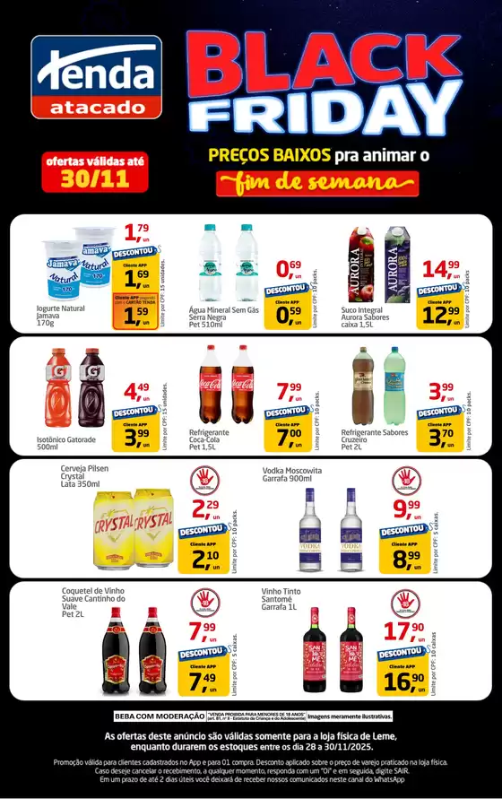 Catálogo Tenda Atacado em Xaxim | Super FINDE Leme | 2025-11-28T00:00:00.000Z - 2025-11-30T00:00:00.000Z