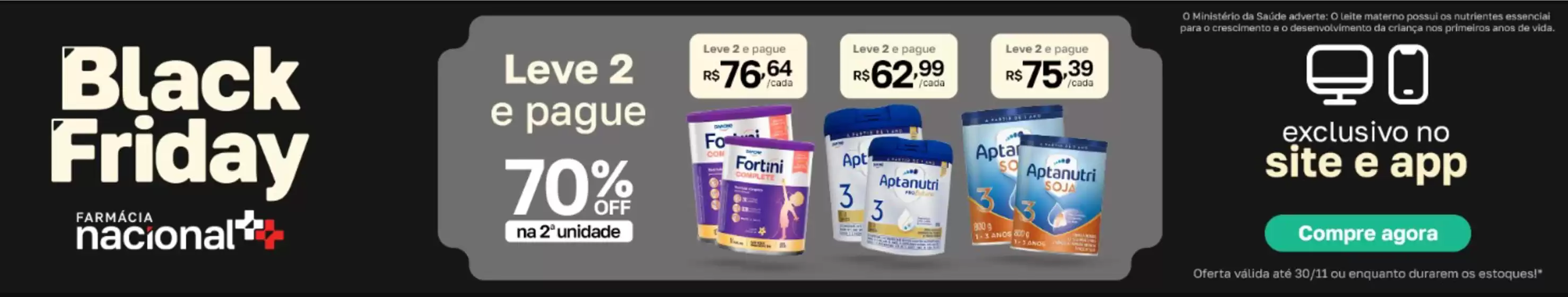 Catálogo Farmácia Nacional em Paulista | Black Friday ! | 2025-11-28T00:00:00.000Z - 2025-11-30T00:00:00.000Z
