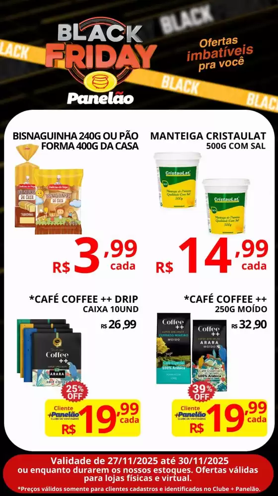 Catálogo Panelão Supermercados | Esquenta Black Friday | 2025-11-28T00:00:00.000Z - 2025-11-30T00:00:00.000Z