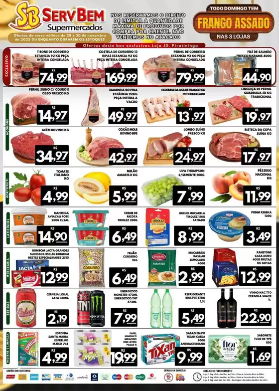 Catálogo ServBem | Encarte ServBem | 2025-11-28T00:00:00.000Z - 2025-11-30T00:00:00.000Z