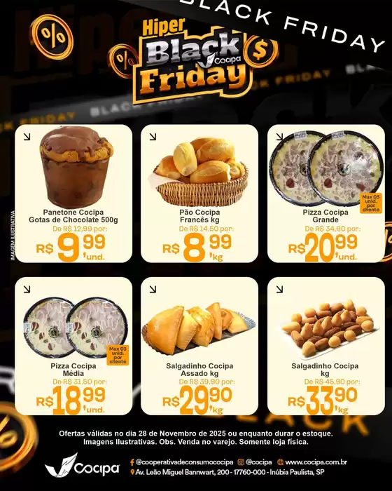 Catálogo Cocipa | Pechinchas e ofertas atuais | 2025-11-28T00:00:00.000Z - 2025-11-28T00:00:00.000Z