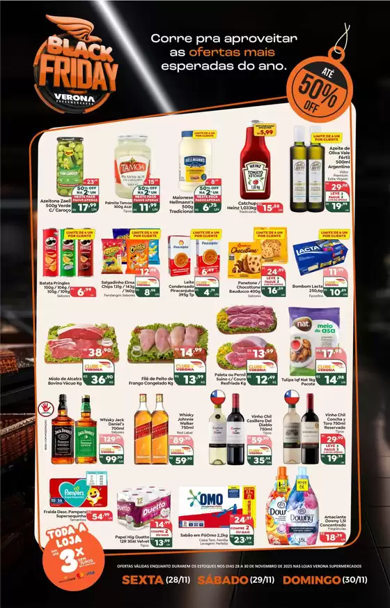 Catálogo Verona Supermercados | Encarte Verona Supermercados | 2025-11-28T00:00:00.000Z - 2025-11-30T00:00:00.000Z
