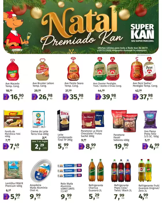 Catálogo Super Kan em Luís Eduardo Magalhães | Natal Premiado Kan | 2025-12-01T00:00:00.000Z - 2025-12-07T00:00:00.000Z