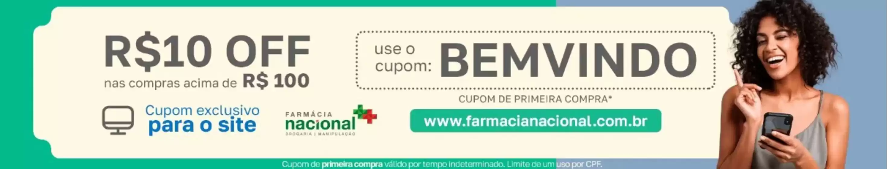 Catálogo Farmácia Nacional em Belém | Use o cupom Bemvindo ! | 2025-12-01T00:00:00.000Z - 2025-12-06T00:00:00.000Z