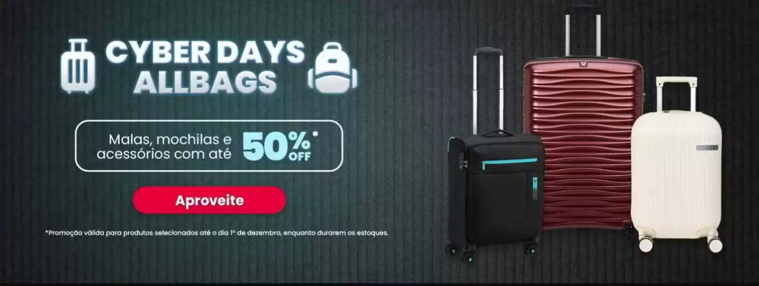 Catálogo AllBags | Cyber Dayz  | 2025-12-01T00:00:00.000Z - 2025-12-01T00:00:00.000Z