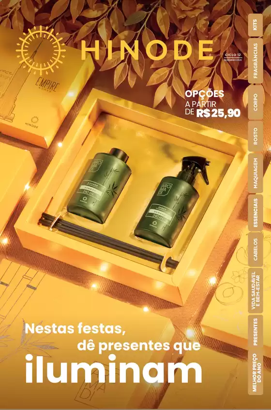 Catálogo Hinode em Além Paraíba | Encarte Hinode | 2025-12-01T00:00:00.000Z - 2025-12-31T00:00:00.000Z
