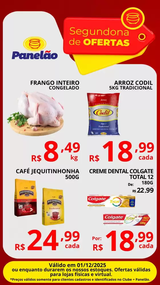 Catálogo Panelão Supermercados | Segundano De Ofertas | 2025-12-01T00:00:00.000Z - 2025-12-01T00:00:00.000Z