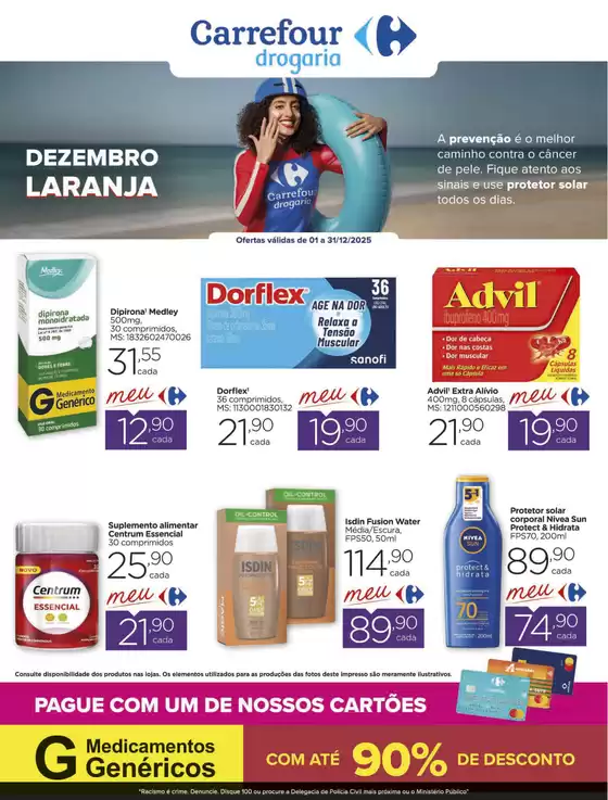 Catálogo Drogarias Carrefour em São Francisco de Paula | Ofertas e promoções atuais | 2025-12-01T00:00:00.000Z - 2025-12-31T00:00:00.000Z