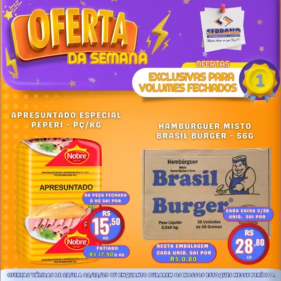 Catálogo Serrano Supermercado | Novas ofertas para descobrir | 2025-11-27T00:00:00.000Z - 2025-12-02T00:00:00.000Z