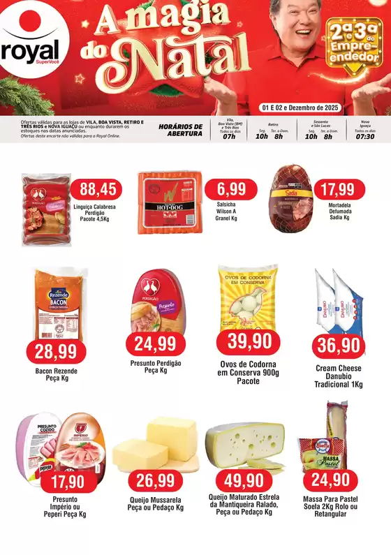 Catálogo Royal Supermercados em Santos | A Magia De Natal | 2025-12-01T00:00:00.000Z - 2025-12-02T00:00:00.000Z
