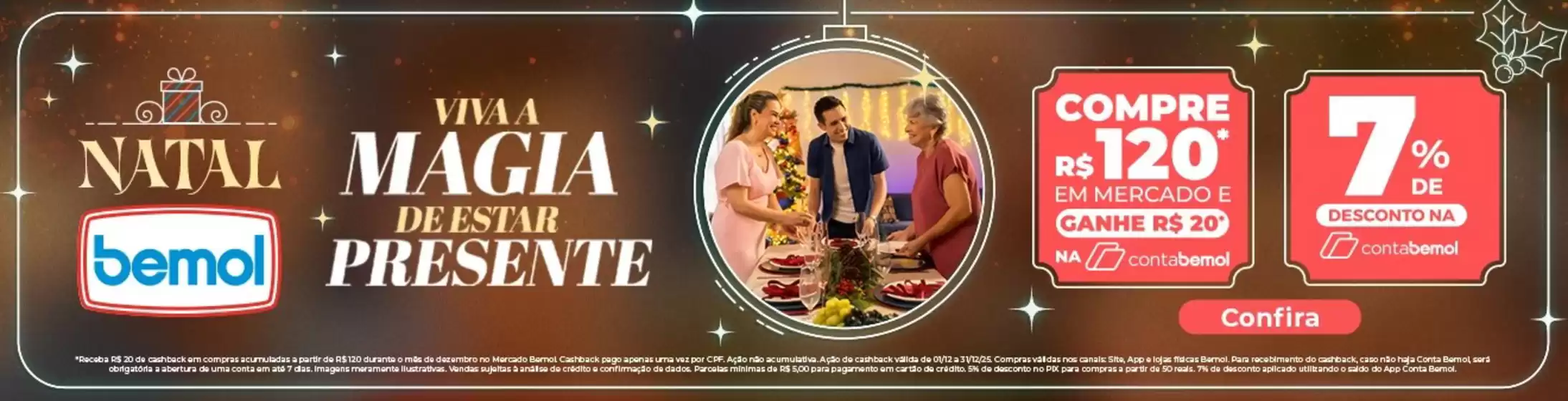 Catálogo Lojas Bemol em Sertãozinho | Natal | 2025-12-02T00:00:00.000Z - 2025-12-31T00:00:00.000Z