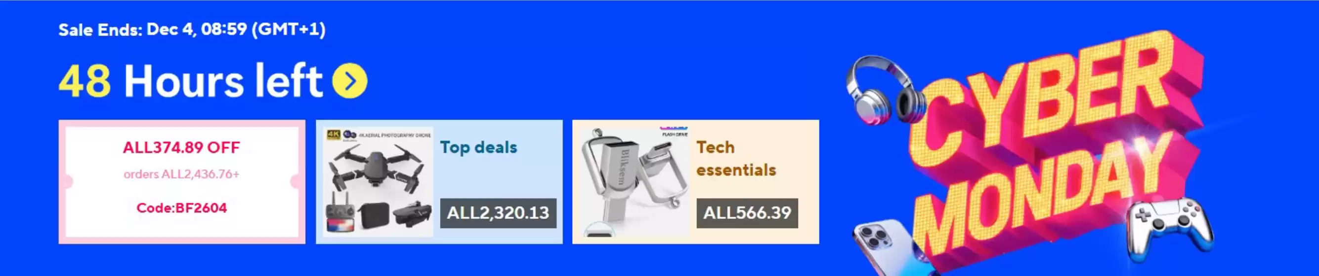 Catálogo AliExpress em Sertãozinho | Cyber Monday  | 2025-12-02T00:00:00.000Z - 2025-12-04T00:00:00.000Z