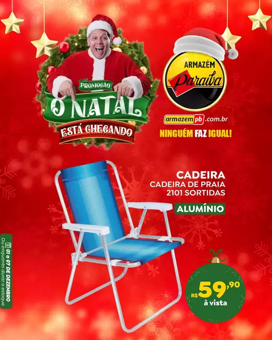Catálogo Armazém Paraíba | Grandes descontos em produtos selecionados | 2025-12-01T00:00:00.000Z - 2025-12-07T00:00:00.000Z