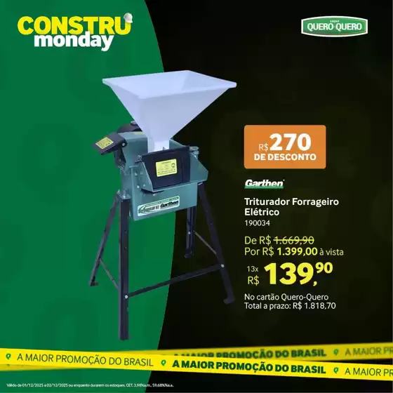 Catálogo Quero Quero em Goiânia | Novas ofertas para descobrir | 2025-12-01T00:00:00.000Z - 2025-12-02T00:00:00.000Z