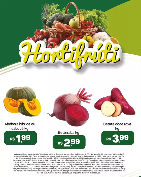Catálogo Supermercados ABC | Hortifruti  | 2025-12-02T00:00:00.000Z - 2025-12-03T00:00:00.000Z