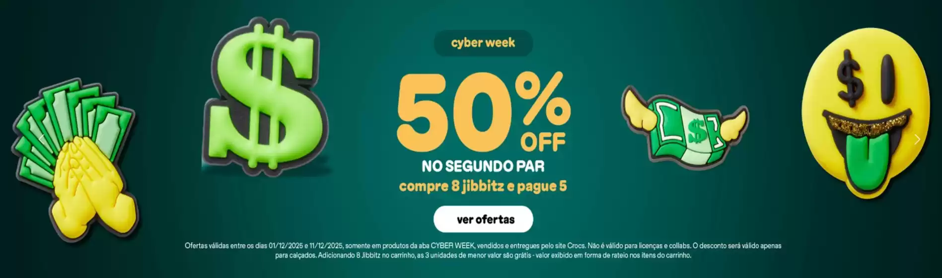 Catálogo Crocs em Campinas | Cyber Week | 2025-12-02T00:00:00.000Z - 2025-12-11T00:00:00.000Z
