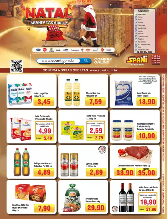 Catálogo Spani Atacadista em Várzea Paulista | Melhores ofertas para todos os caçadores de pechinchas | 2025-12-02T00:00:00.000Z - 2025-12-08T00:00:00.000Z