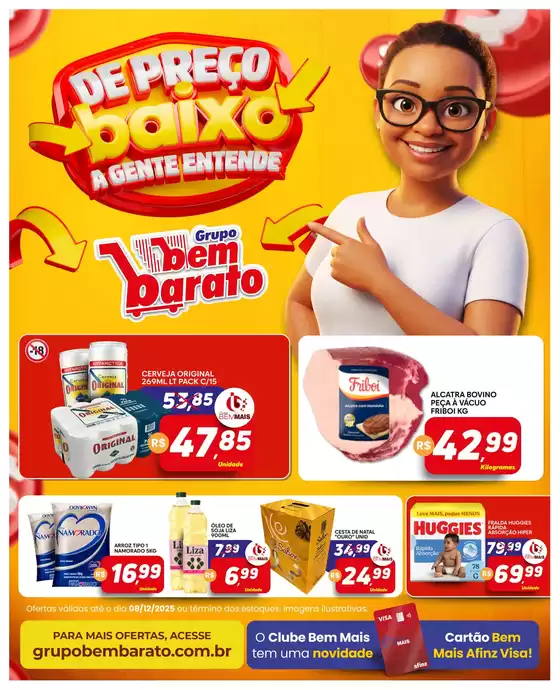 Catálogo Supermercado Bem Barato | De Preço Baixo A Gente Entende | 2025-12-02T00:00:00.000Z - 2025-12-08T00:00:00.000Z