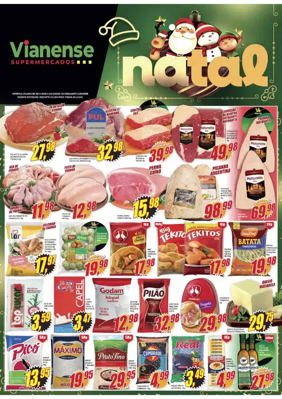 Catálogo Vianense Supermercados em Hortolândia | Natal | 2025-12-02T00:00:00.000Z - 2025-12-04T00:00:00.000Z