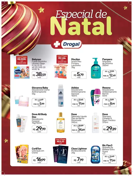 Catálogo Drogal em Juazeiro | Especial de Natal | 2025-12-01T00:00:00.000Z - 2026-01-04T00:00:00.000Z