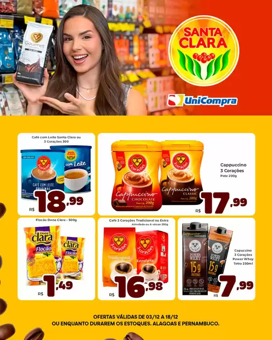 Catálogo Unicompra em Limeira | Santa Clara | 2025-12-03T00:00:00.000Z - 2025-12-18T00:00:00.000Z