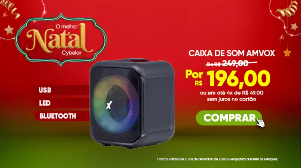 Catálogo Cybelar em Belém | Nossas melhores ofertas para você | 2025-12-02T00:00:00.000Z - 2025-12-08T00:00:00.000Z