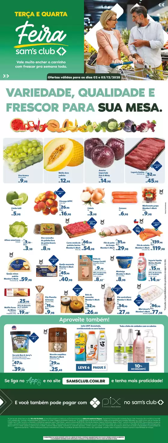 Catálogo Sam's Club em Tatuí | Nossas melhores pechinchas | 2025-12-03T00:00:00.000Z - 2025-12-03T00:00:00.000Z