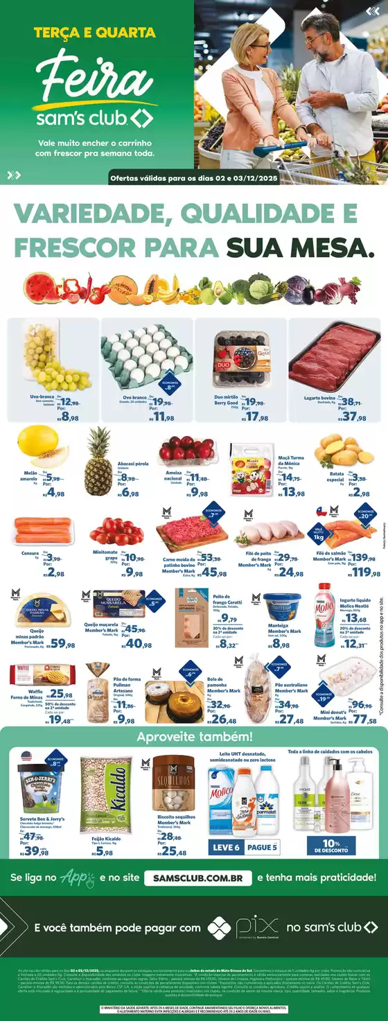 Catálogo Sam's Club em Tatuí | Ofertas especiais atraentes para todos | 2025-12-03T00:00:00.000Z - 2025-12-03T00:00:00.000Z