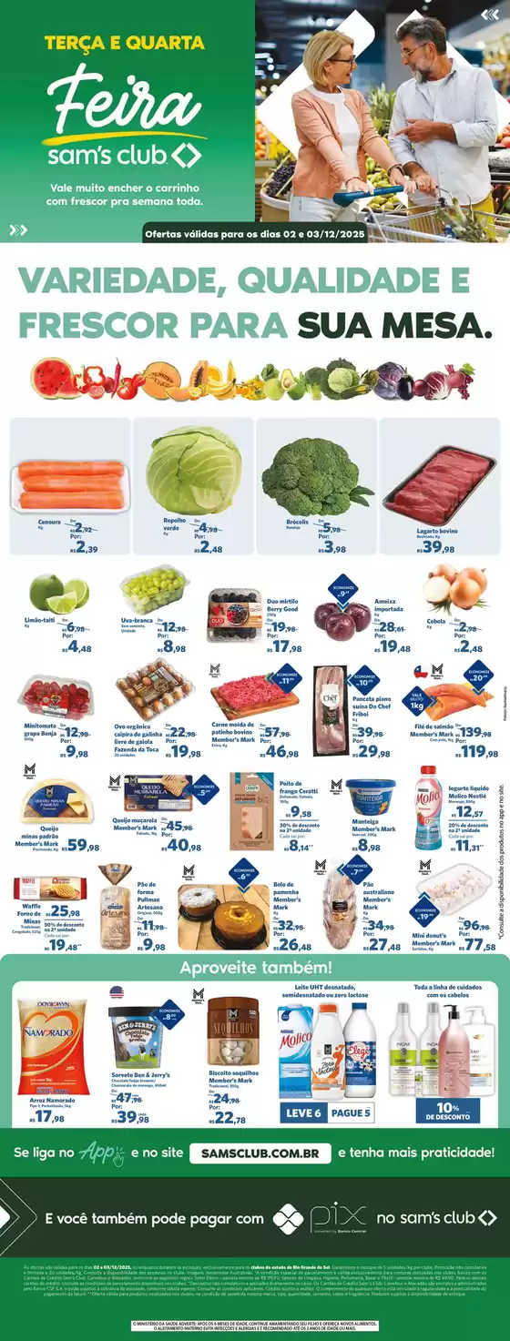 Catálogo Sam's Club em Tatuí | Ótima oferta para caçadores de pechinchas | 2025-12-03T00:00:00.000Z - 2025-12-03T00:00:00.000Z