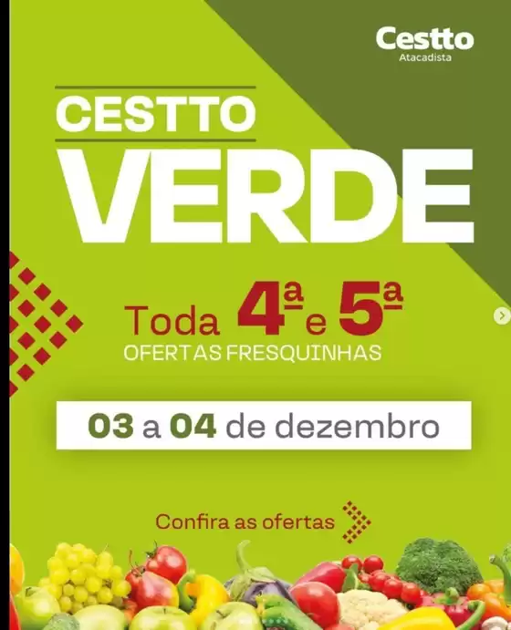 Catálogo Cestto Atacadista em Tatuí | Ofertas | 2025-12-03T00:00:00.000Z - 2025-12-04T00:00:00.000Z