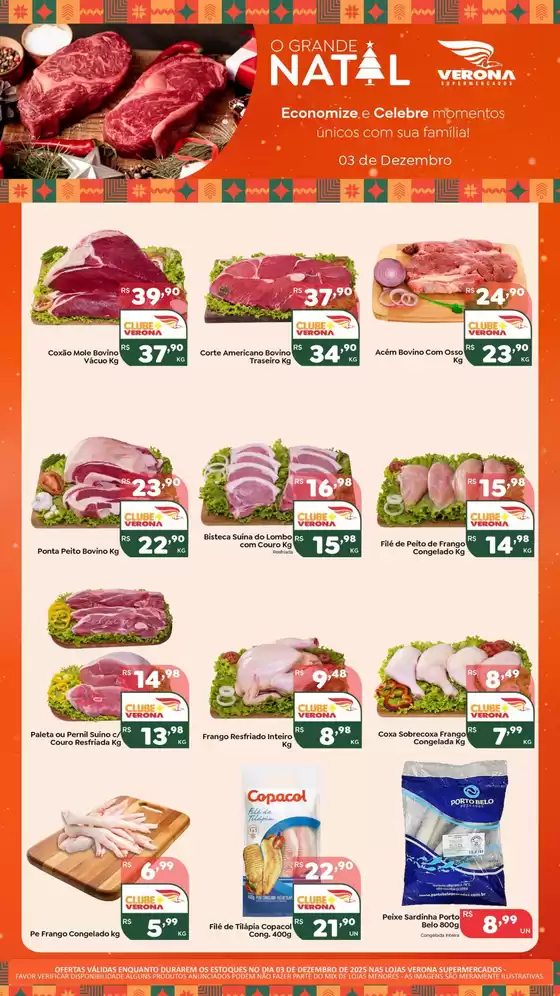 Catálogo Verona Supermercados em Jundiaí | O Grande Natal | 2025-12-03T00:00:00.000Z - 2025-12-03T00:00:00.000Z