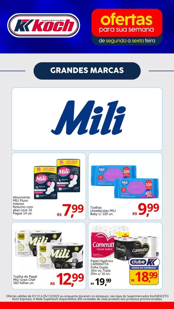 Catálogo Supermercados Koch em Jundiaí | Ofertas Para Sua Semana  | 2025-12-03T00:00:00.000Z - 2025-12-05T00:00:00.000Z