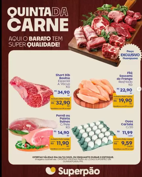 Catálogo Superpão | Quinta Da Carne | 2025-12-04T00:00:00.000Z - 2025-12-04T00:00:00.000Z