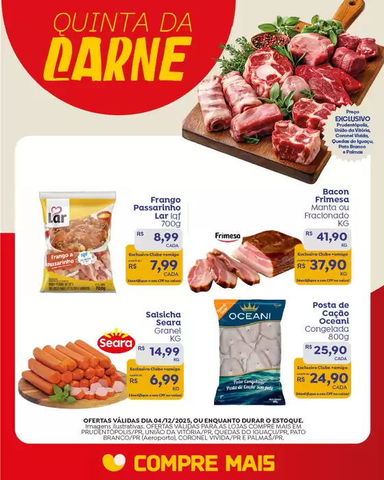 Catálogo Compre Mais | Quinta Da Carne | 2025-12-04T00:00:00.000Z - 2025-12-04T00:00:00.000Z