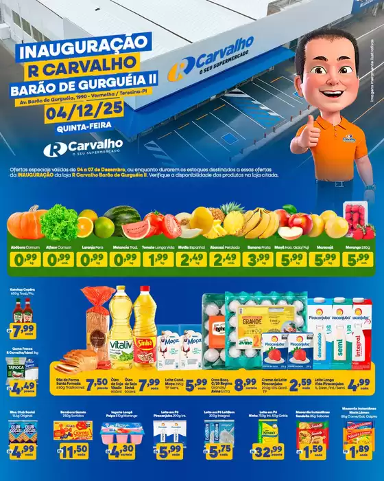 Catálogo R Carvalho Supermercado | Ofertas Exclusivas  | 2025-12-04T00:00:00.000Z - 2025-12-07T00:00:00.000Z