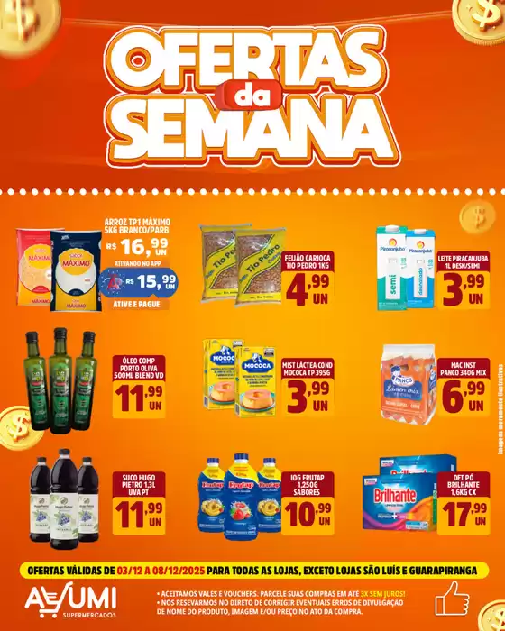 Catálogo Ayumi Supermercados em Porto Alegre | Ofertas para caçadores de pechinchas | 2025-12-03T00:00:00.000Z - 2025-12-08T00:00:00.000Z