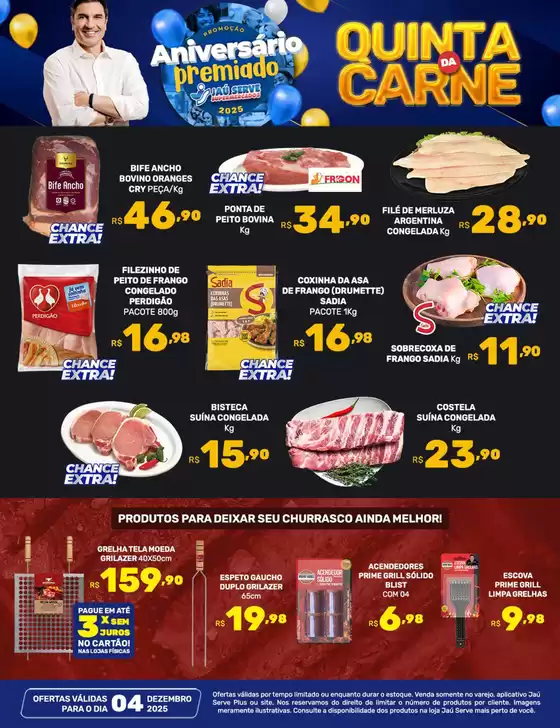 Catálogo Supermercados Jaù Serve em Porto Alegre | Quinta Da Carne | 2025-12-04T00:00:00.000Z - 2025-12-04T00:00:00.000Z