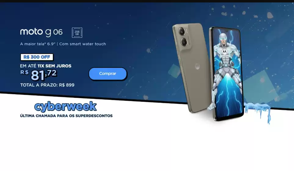 Catálogo Motorola em Promissão | Cyber week! | 2025-12-04T00:00:00.000Z - 2025-12-11T00:00:00.000Z