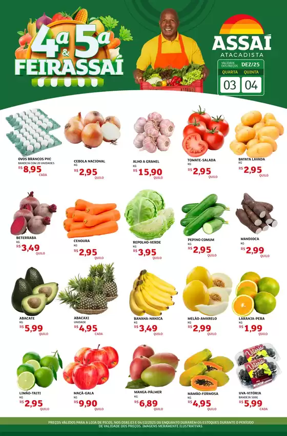 Catálogo Assaí Atacadista em Glicério | PREÇOS VÁLIDOS DE 03 A 04/12/25 | 2025-12-04T00:00:00.000Z - 2025-12-04T00:00:00.000Z