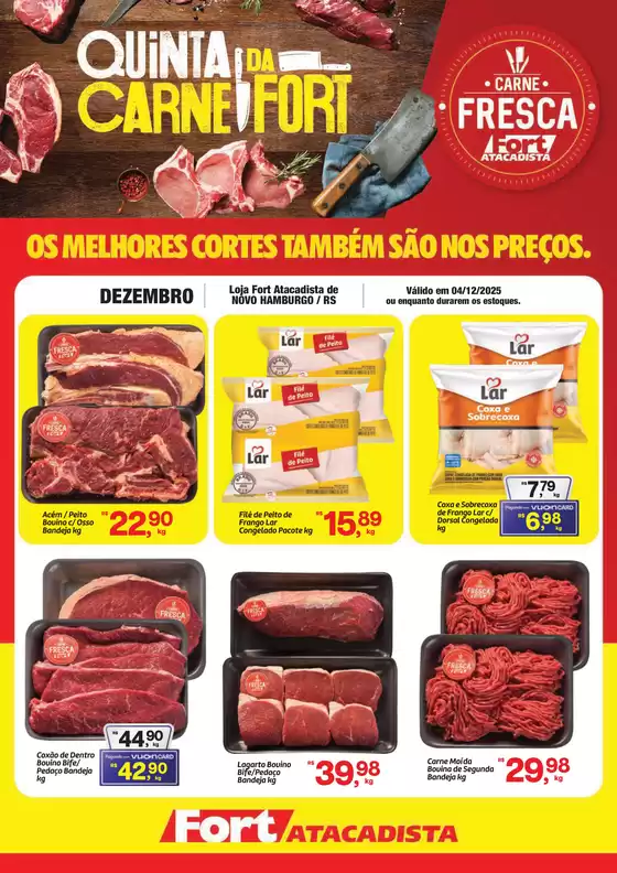 Catálogo Fort Atacadista em Carapicuíba | RS Fort Quinta da Carne 04 DEZ 25 NH | 2025-12-04T00:00:00.000Z - 2025-12-04T00:00:00.000Z