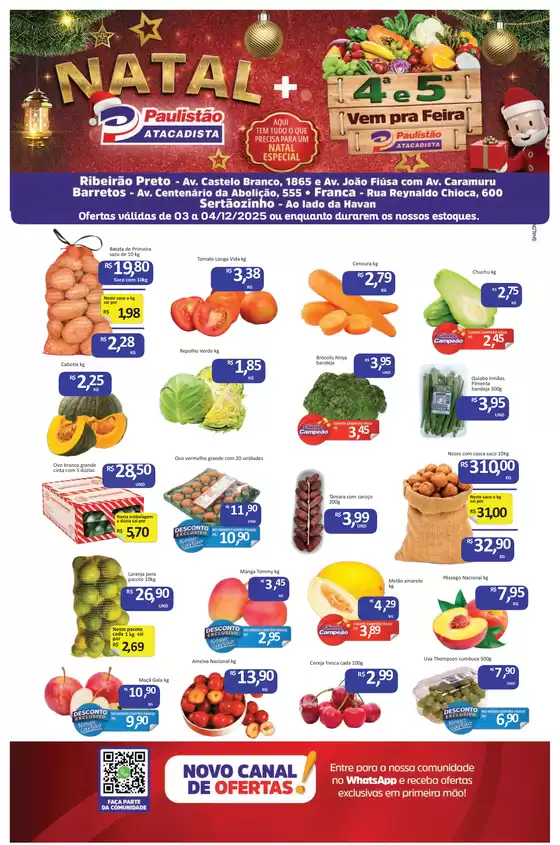 Catálogo Paulistão Atacadista | Melhores ofertas e descontos | 2025-03-04T00:00:00.000Z - 2025-12-04T00:00:00.000Z