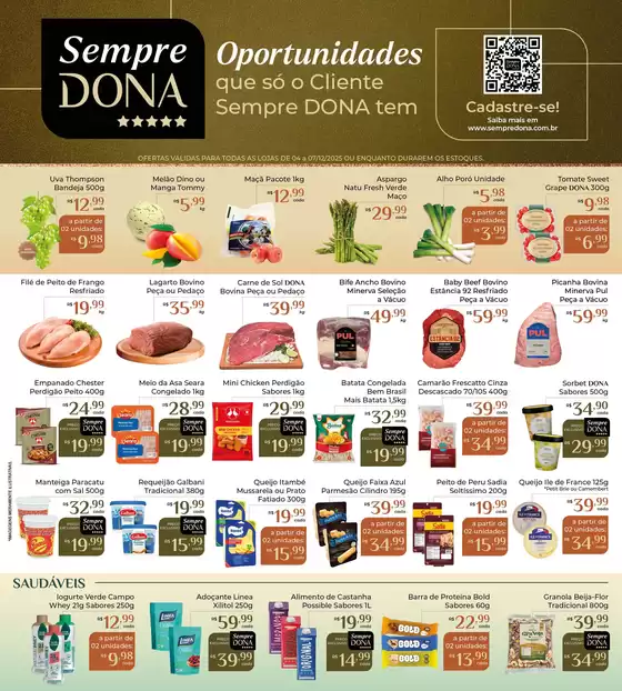 Catálogo Dona de Casa Supermercados em Recife | Sempre Dona | 2025-12-04T00:00:00.000Z - 2025-12-07T00:00:00.000Z