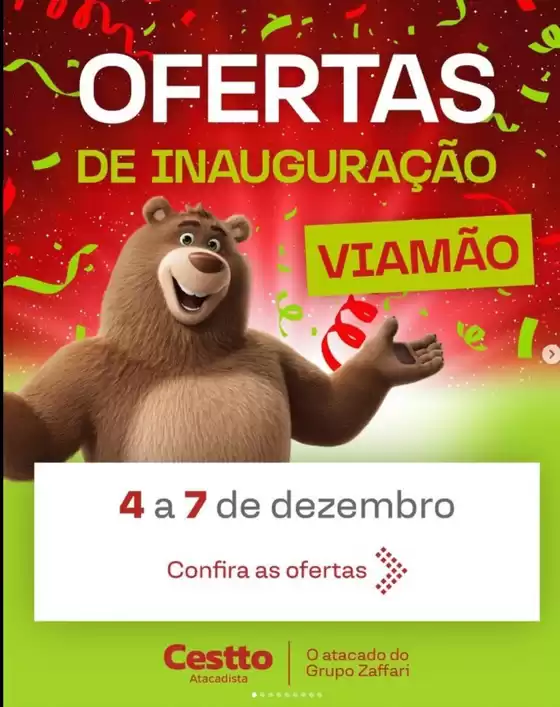 Catálogo Cestto Atacadista em Sobral | Ofertas De Inauguração | 2025-12-04T00:00:00.000Z - 2025-12-07T00:00:00.000Z